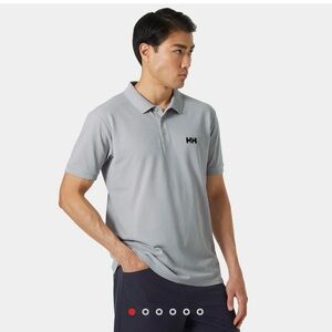 Helly Hansen Light Gray Polo Shirt for Men